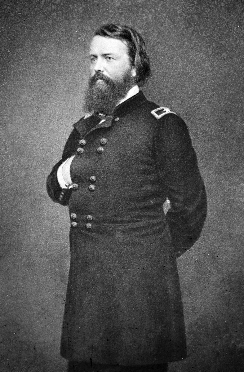 Генерал Джон Поуп (1822-92)                                                                                                                      (Borrowed from here: https://en.wikipedia.org/wiki/John_Pope_(general)#/media/File:GenJohnPope.jpeg) ; Public Domain, Unknown Author (thanks, wikipedia) 