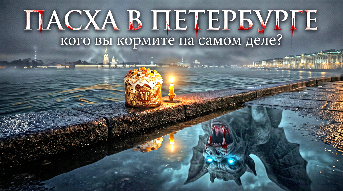🕯️ Город делает вид, что верит: Кого на самом деле кормят петербуржцы в пасхальную ночь (и куда уходит звон колоколов)