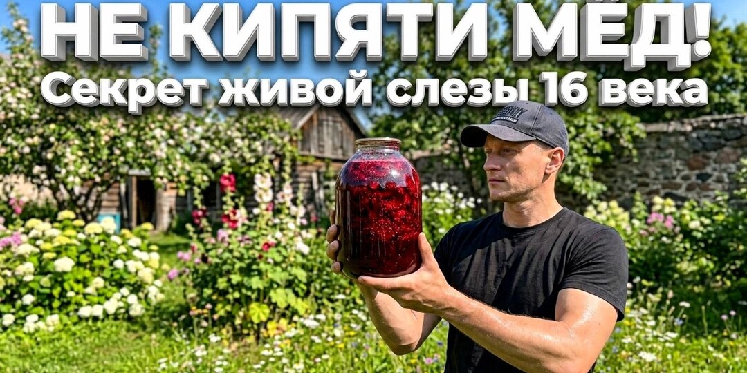 “Монастырский мед без химии: как приготовить эликсир долголетия по рецепту 1547 года”