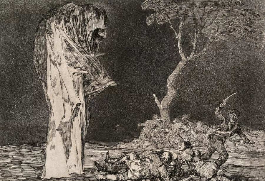     Франсиско де Гойя. Безумие страха. 1816–1823