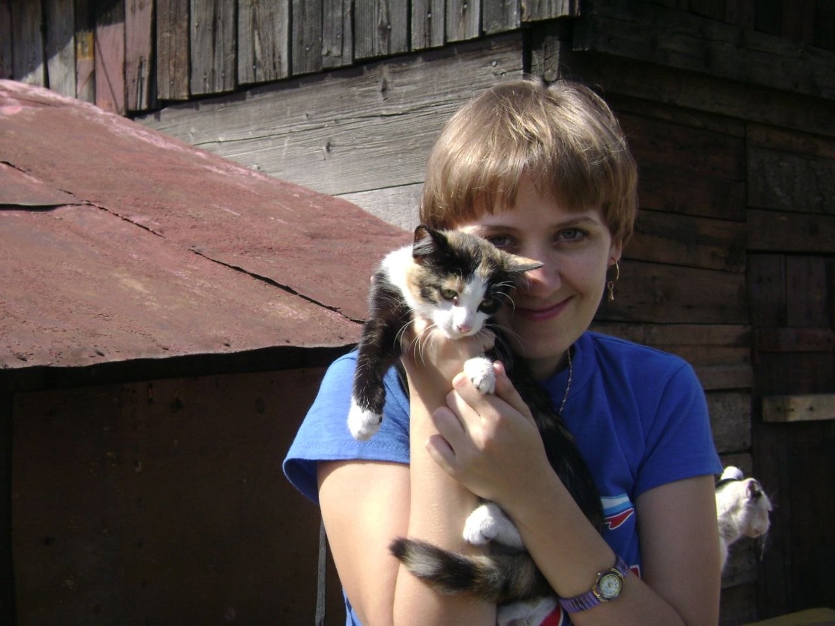 Катя, дочка Маши и мама Муси. Фото Инги.