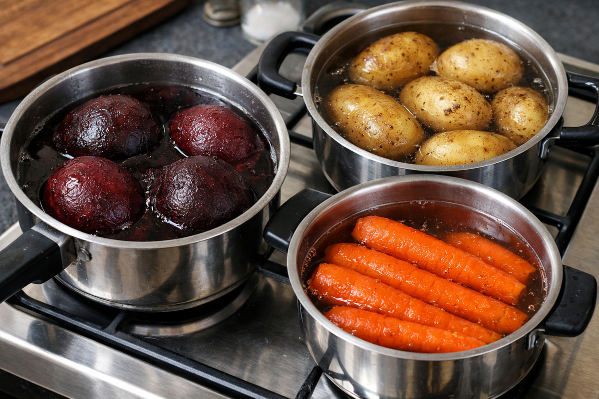 Подготовка овощей