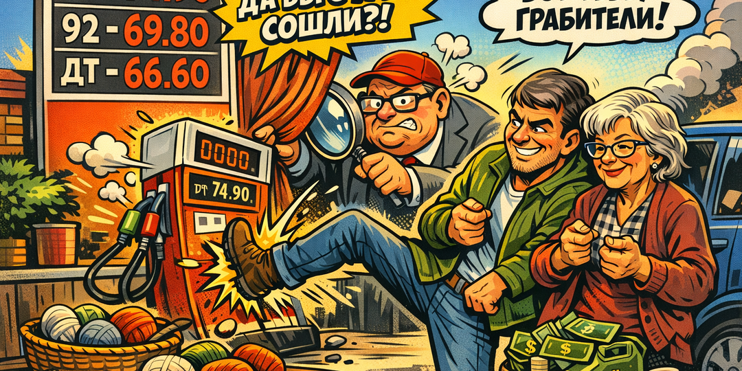 🚗 Как нас обманывают ценой бензина: Куда на самом деле деваются наши деньги на заправке?