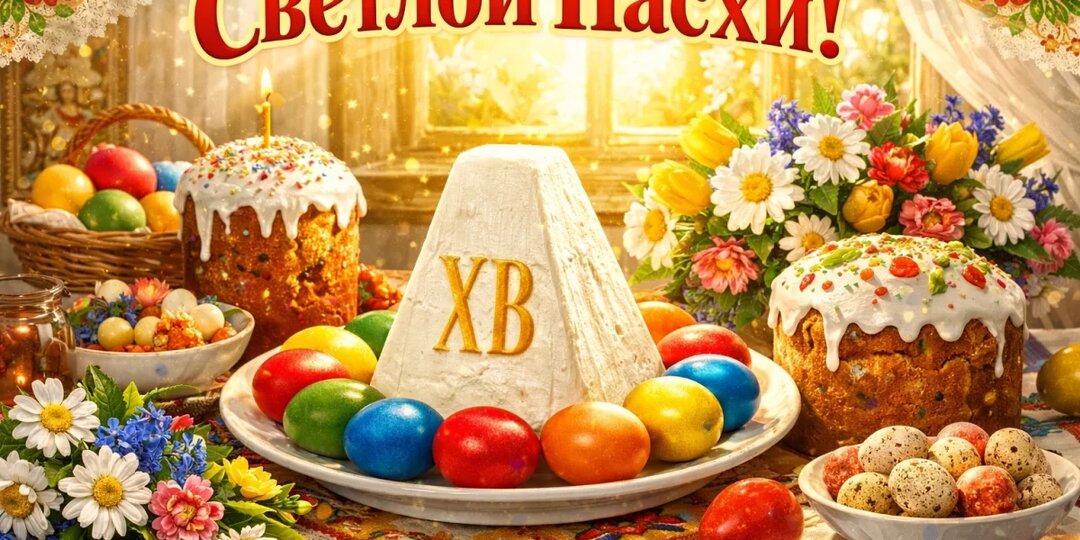 50+ открыток с Пасхой 2026. Красивые яркие картинки, поздравления и стихи