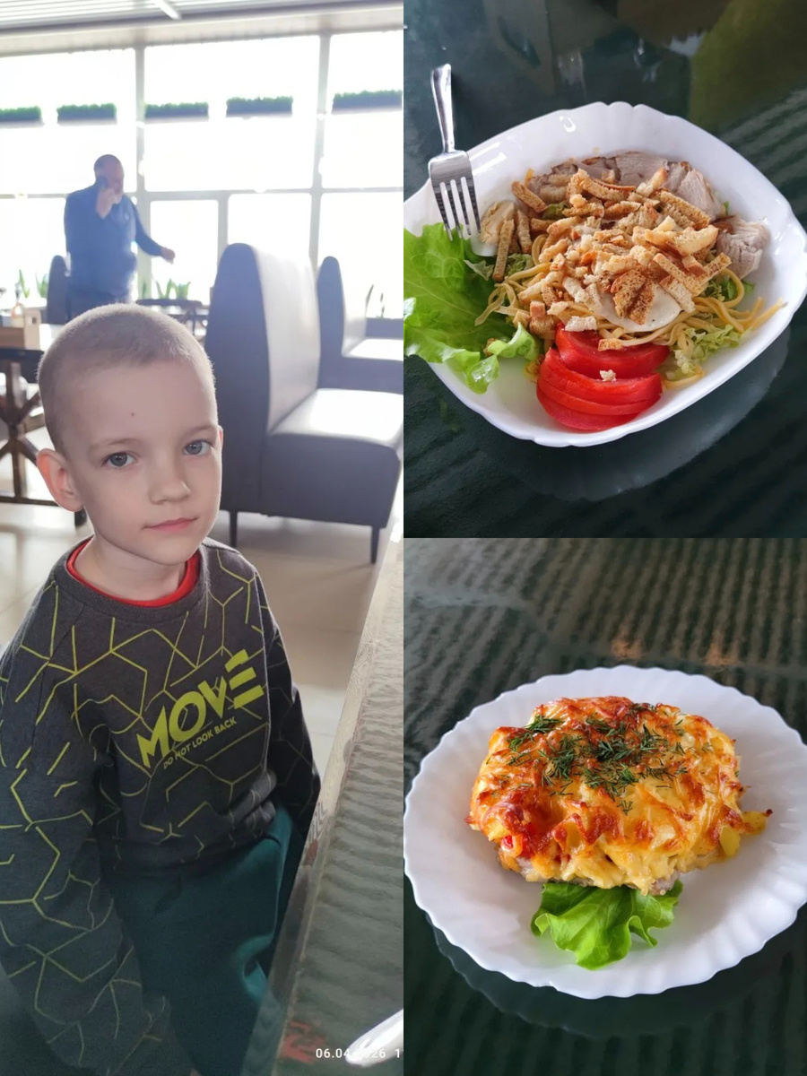 Тут Саша уже уставший 