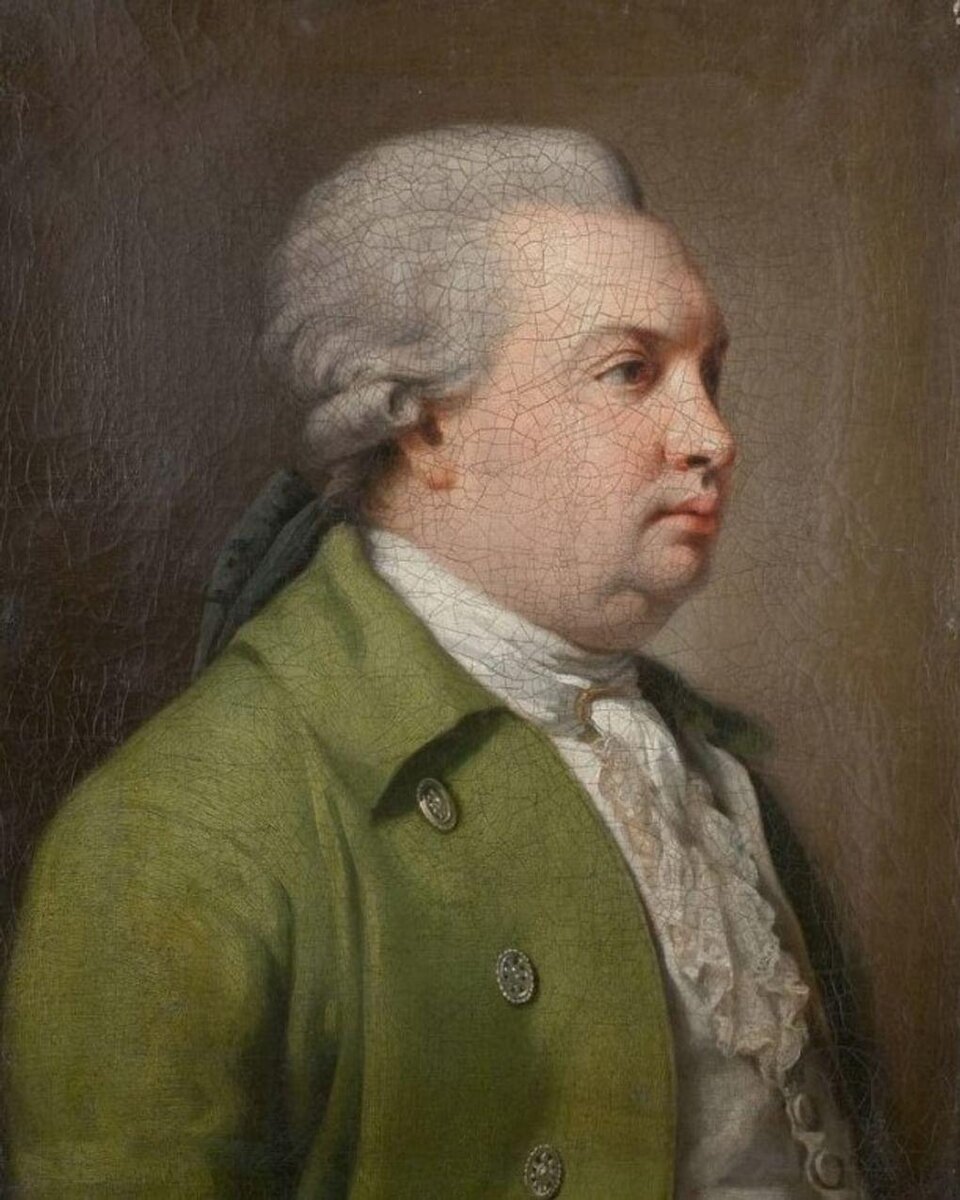 Арман-Шарль Карафф. Портрет драматурга Дениса Фонвизина. 1784-1785. Институт русской литературы (Пушкинский Дом) Российской Академии наук, Санкт-Петербург