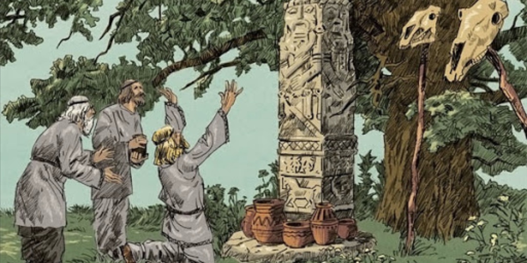 Славяне никогда не поклонялись идолам.