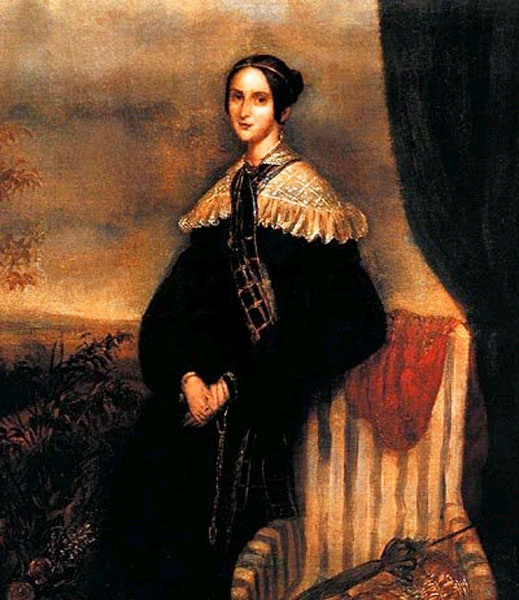 Наталья Николаевна Пушкина 1839