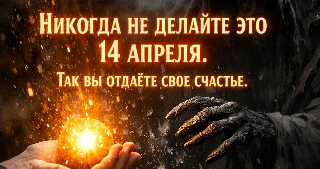 Никогда не делайте этого 14 апреля: как мы сами отдаем свое счастье в 27-й лунный день.