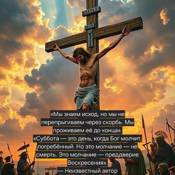 Великая Суббота! Смерть – это временно, а жизнь вечная 🤍