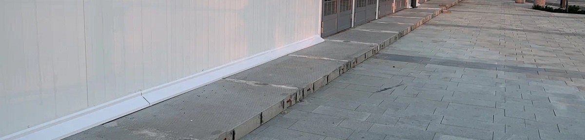 Применение дорожные плиты