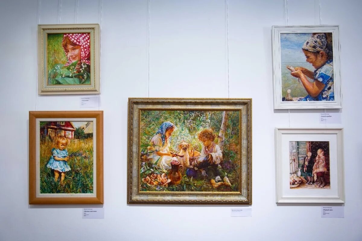    В Туле работает юбилейная выставка художника Александра Немцова