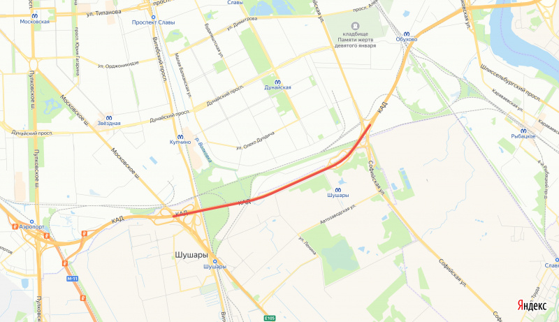    Водителям Карелии стоит учитывать перекрытие полосы кольцевой в Санкт-Петербурге GPT фото
