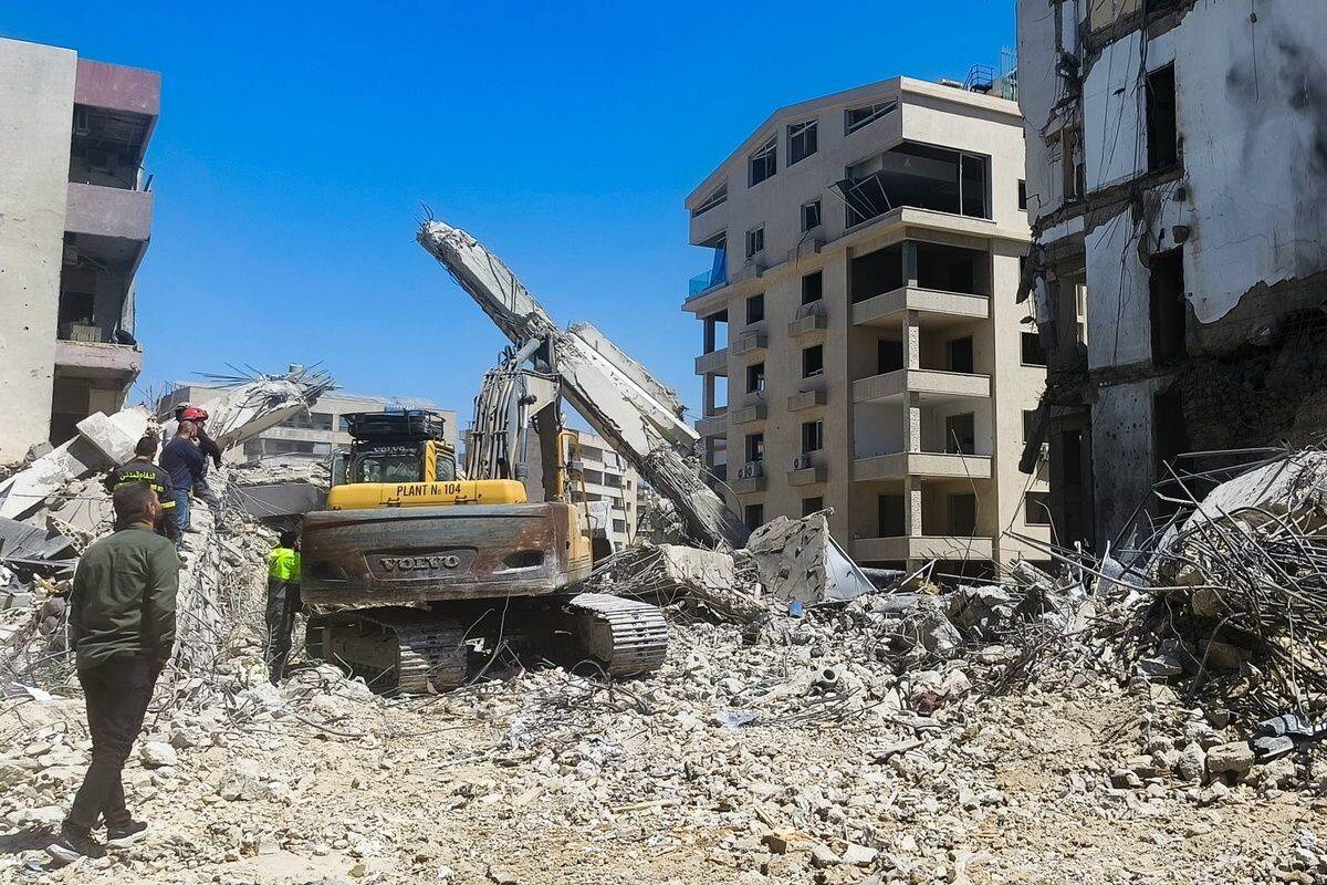    Последствия авиаударов Израиля по Ливану / Источник: © Анхар Кочнева/ТАСС