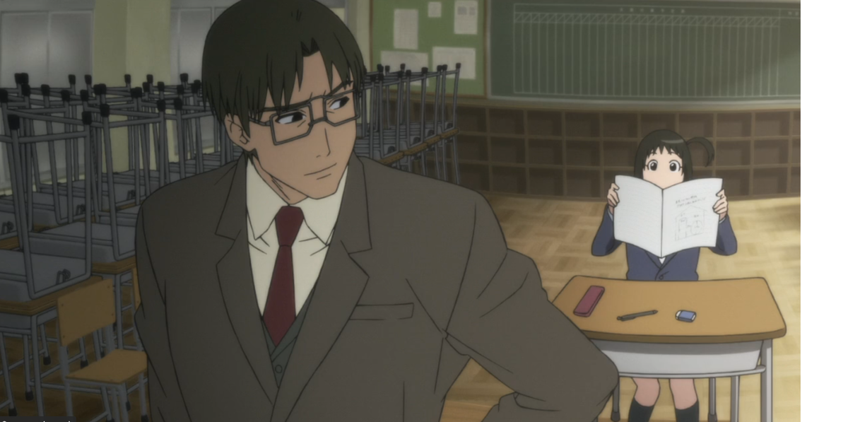 скрин с аниме