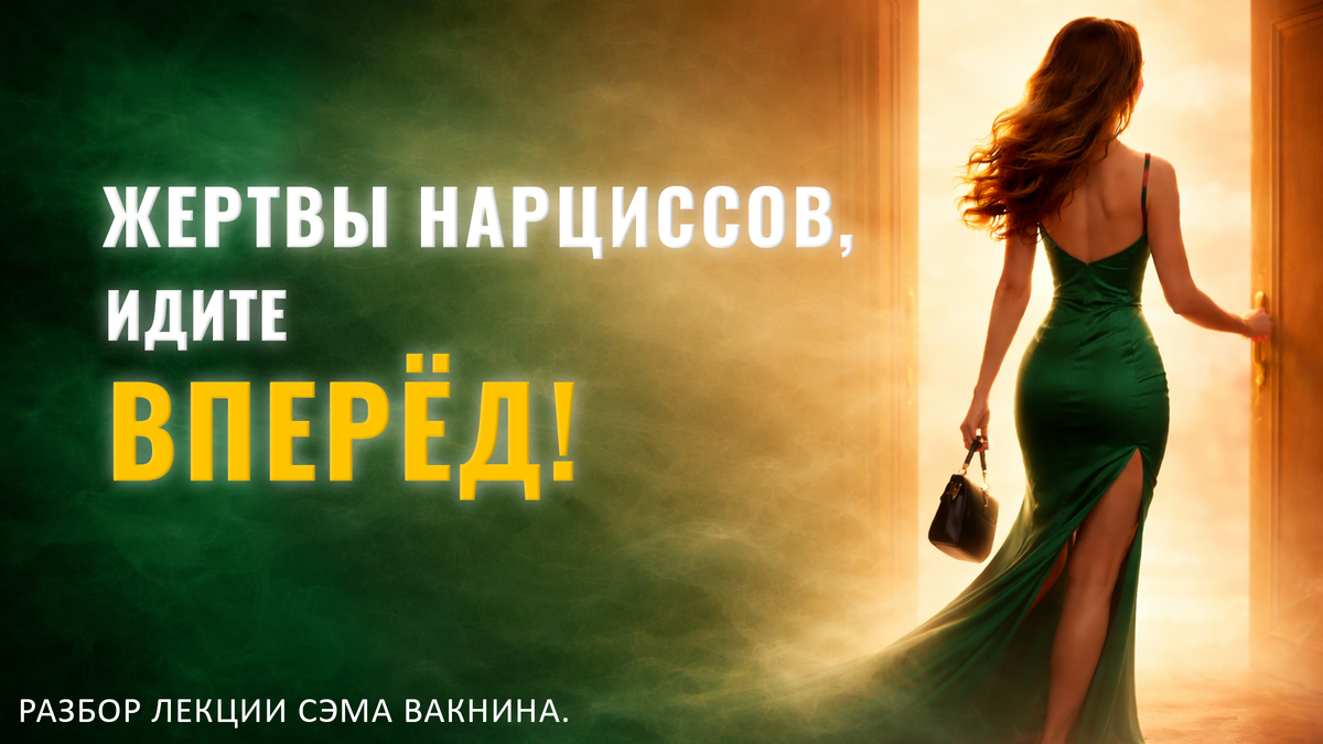 ЖЕРТВЫ НАРЦИССОВ, ИДИТЕ ВПЕРЁД!