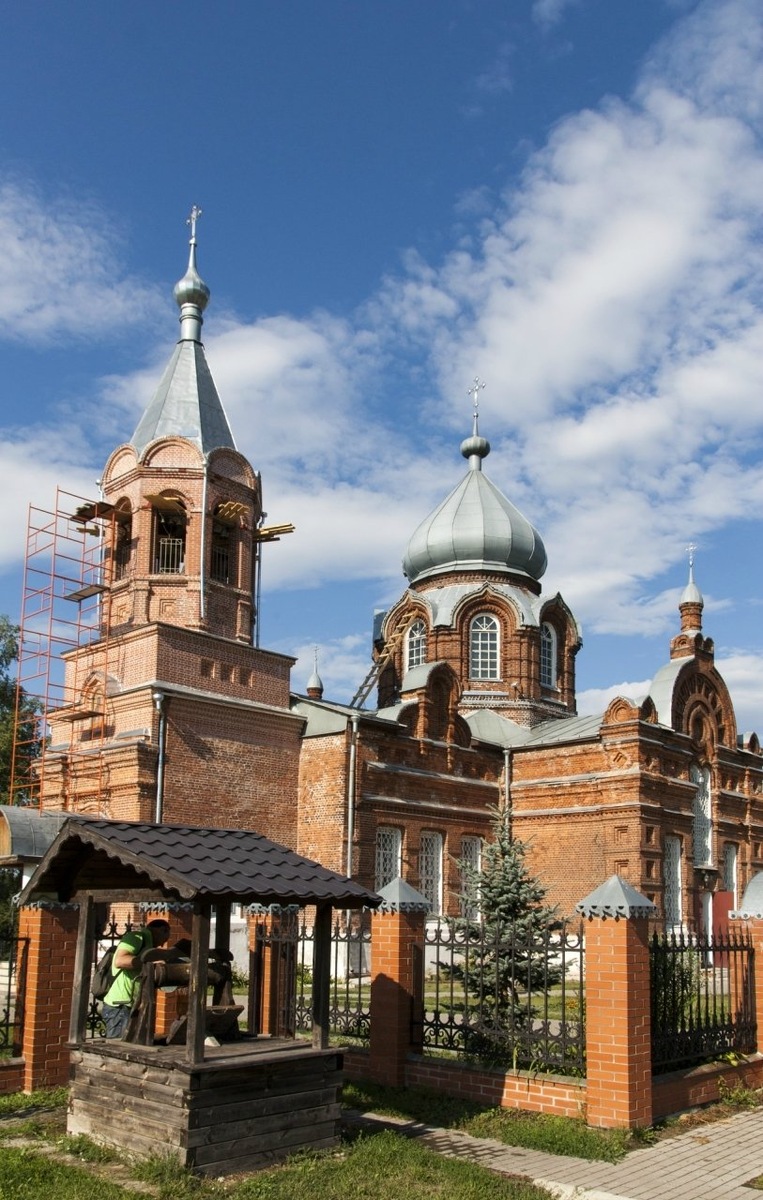 Храм в с. Ивановское, Чперноголовка, Богородский район