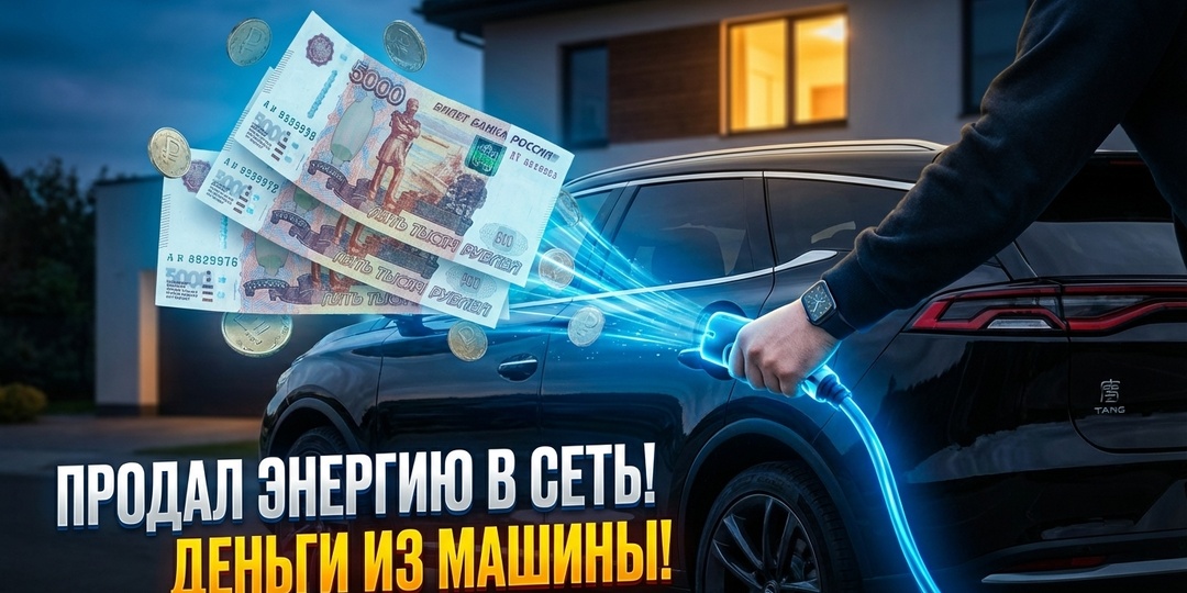 МОЯ МАШИНА ПЛАТИТ ЗА СВЕТ В КВАРТИРЕ: раскрыл легальную схему заработка на электрокаре, о которой молчат