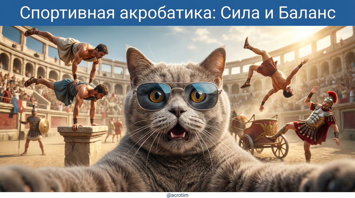    Техника выполнения силовых переходов и удержания баланса в спортивной акробатике Тренер