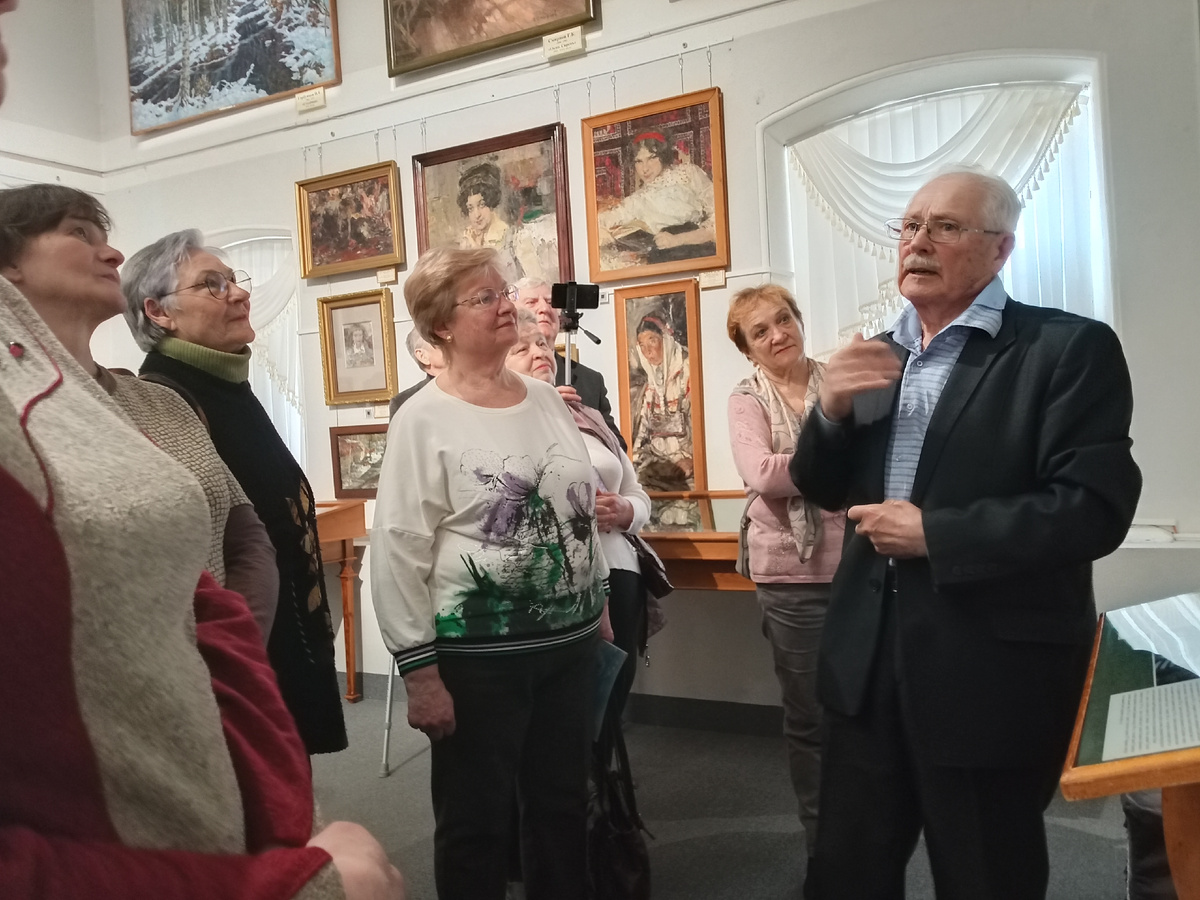 Георгий Семёнов рассказывает о своих работах.