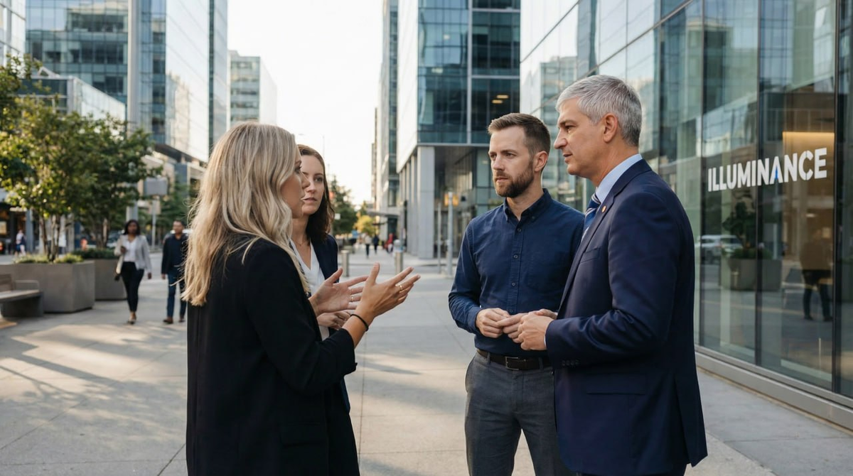 Развитие присутствия Illuminance в ключевых международных деловых центрах.