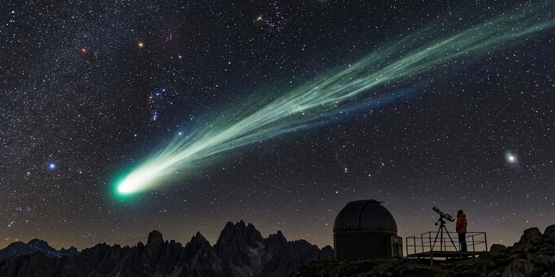 Комета MAPS не стала самой яркой и разрушилась у Солнца