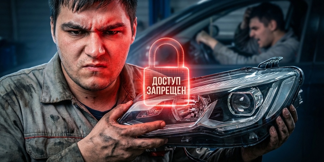 ПОСТАВИЛ ФАРУ С РАЗБОРКИ — МАШИНА НЕ ЗАВЕЛАСЬ: как производители искусственно убивают дешевый ремонт