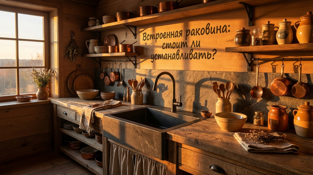    Интегрируемые кухонные мойки: эстетичность и практичность в одном решении MDKUHNY