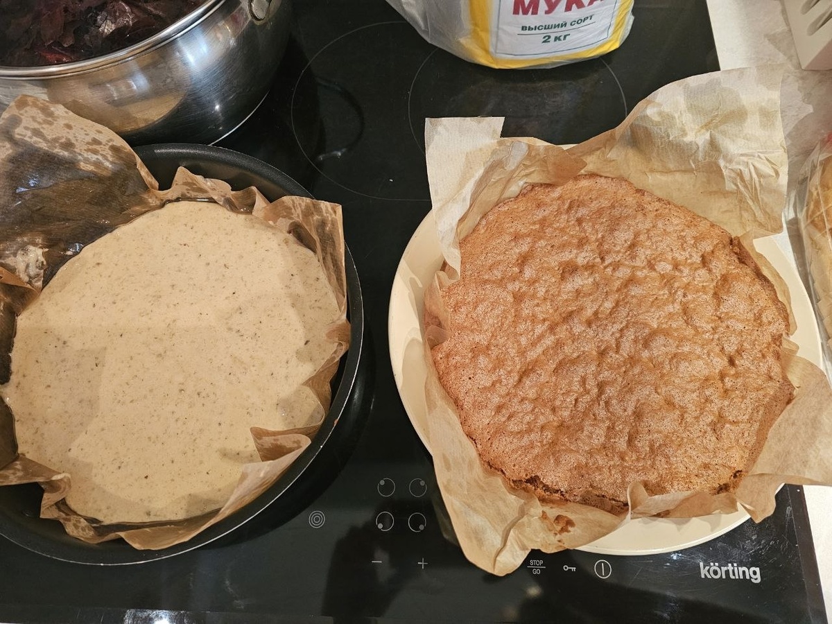 будущий торт