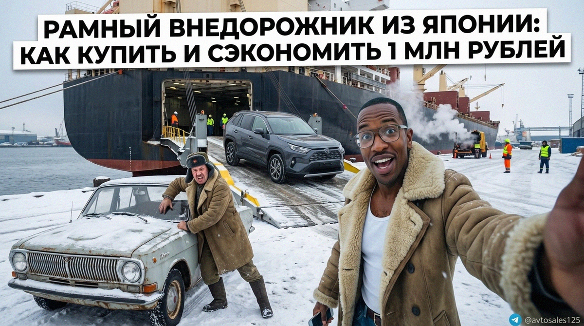    Покупка японского рамного внедорожника напрямую позволяет существенно сэкономить Авто Сейлс