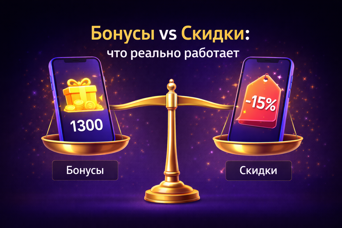 «Бонусы vs скидки: что реально работает»