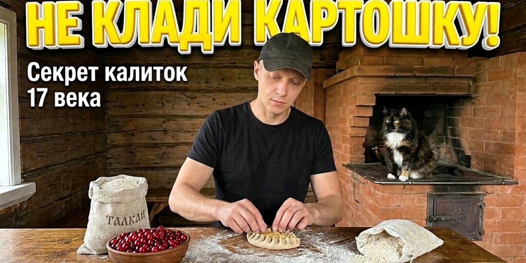 СЕКРЕТ РЖАНОГО КРАЯ: ПОЧЕМУ КЛАССИЧЕСКИЕ КАЛИТКИ ГОТОВИЛИ БЕЗ КАРТОФЕЛЯ И КАК ПРАВИЛЬНО «ЗАЩИПНУТЬ» СУДЬБУ