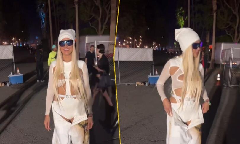    Источник: Социальные сети | Хайди Клум удивила смелым образом на Coachella 2026