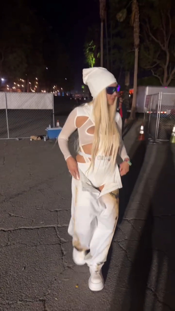    Источник: Социальные сети | Хайди Клум удивила смелым образом на Coachella 2026