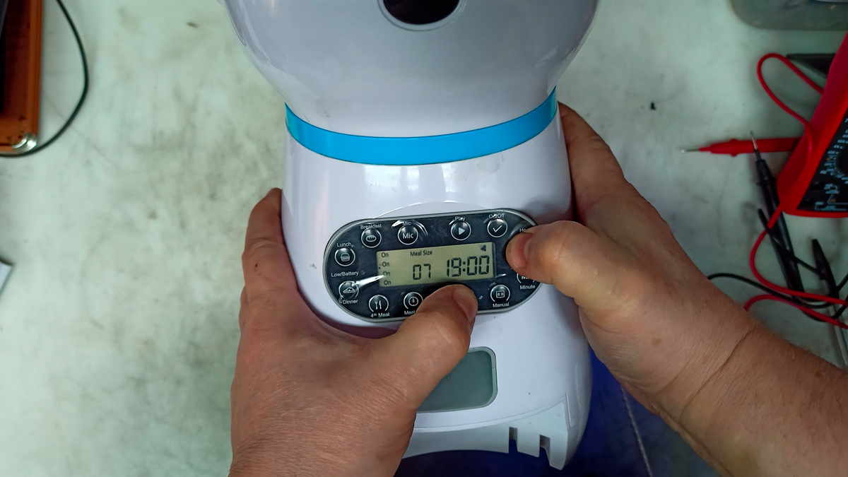 Установка времени (часов)