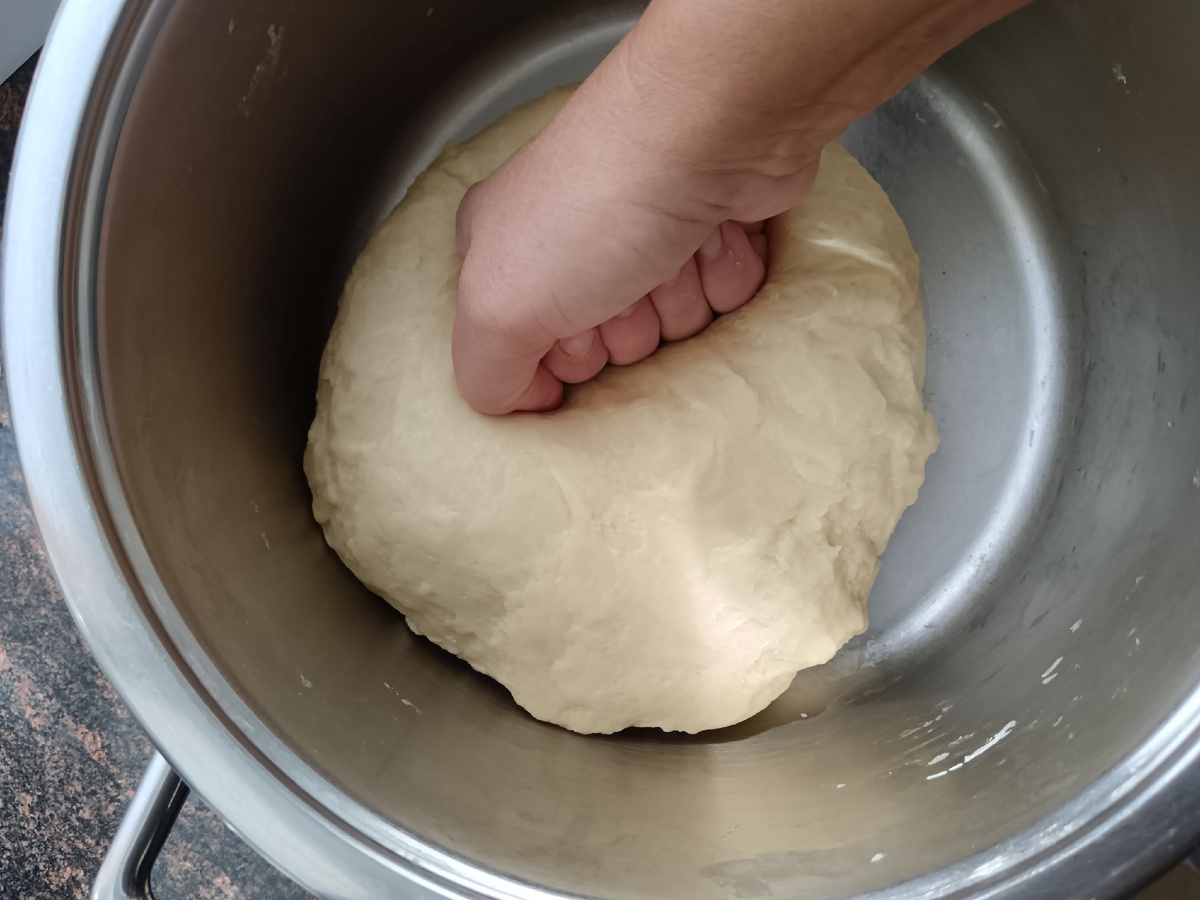 Замесила тесто! 