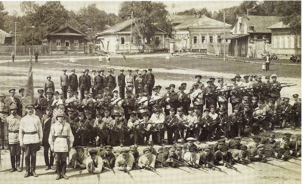 Батальон чекистов. 1920 год. Источник: russiainphoto.ru