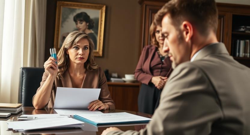 «Ты здесь временный жилец, пока не перепишешь квартиру на сына!» — заявила свекровь, не зная, что невестка уже нашла спрятанную дарственную