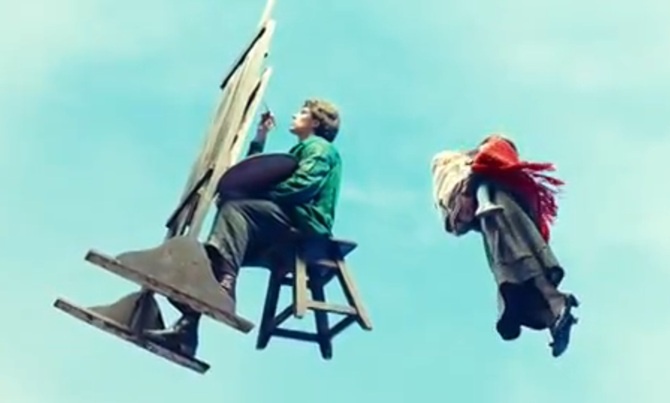 Кадр из фильма «Шагал – Малевич»