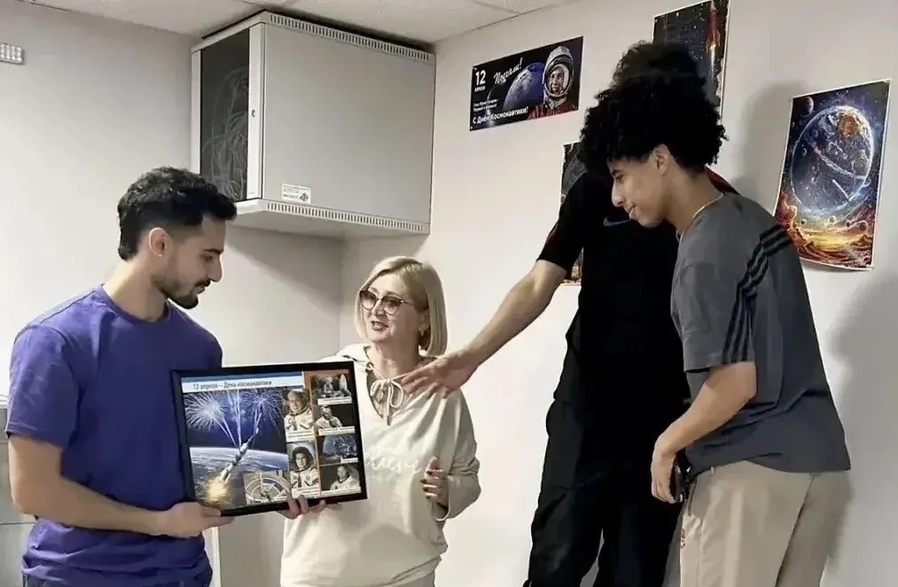 Подготовка к выставке. АГТУ. Подготовительный факультет для иностранных граждан. Астрахань, 2026. 