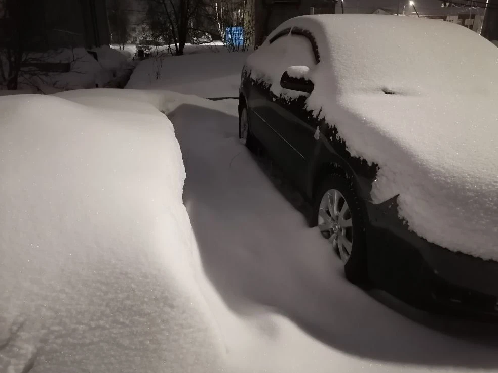 снял только что