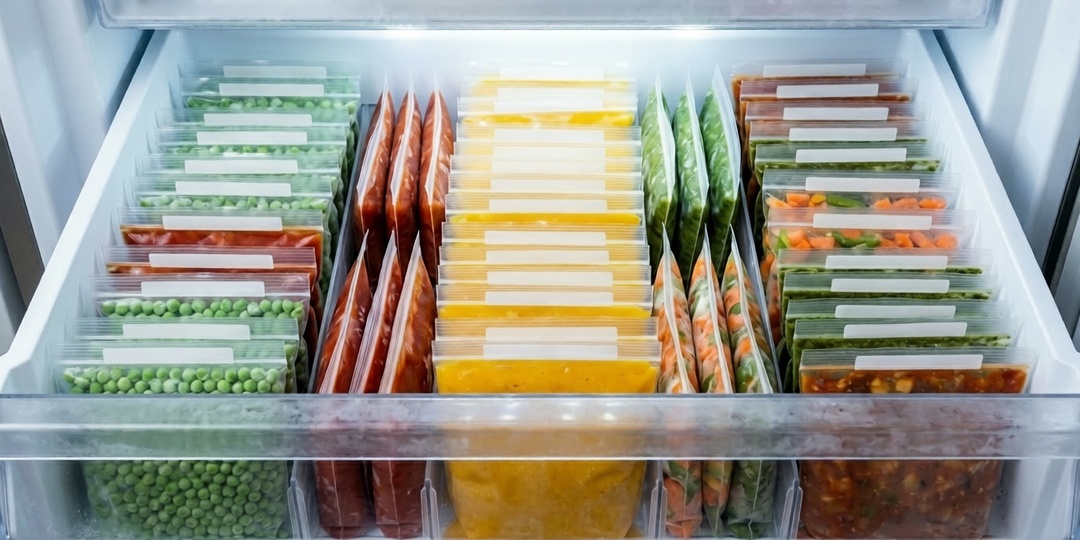 Зачем хранить суп «листами», а мясо — в папках? Геометрия идеальной заморозки