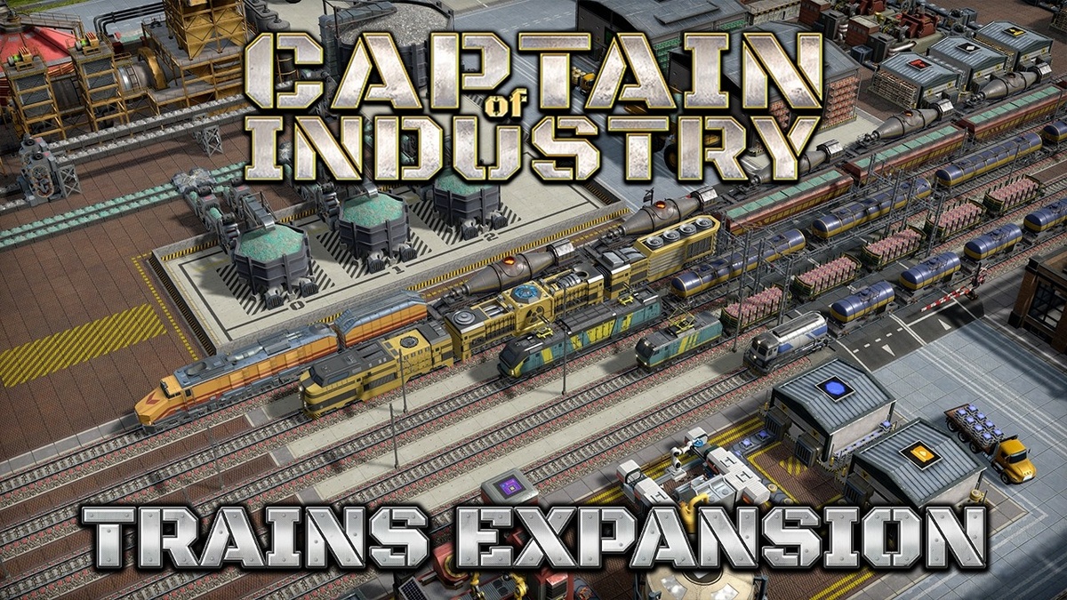 Дополнение "Trains expanded" для игры Captain of Industry!