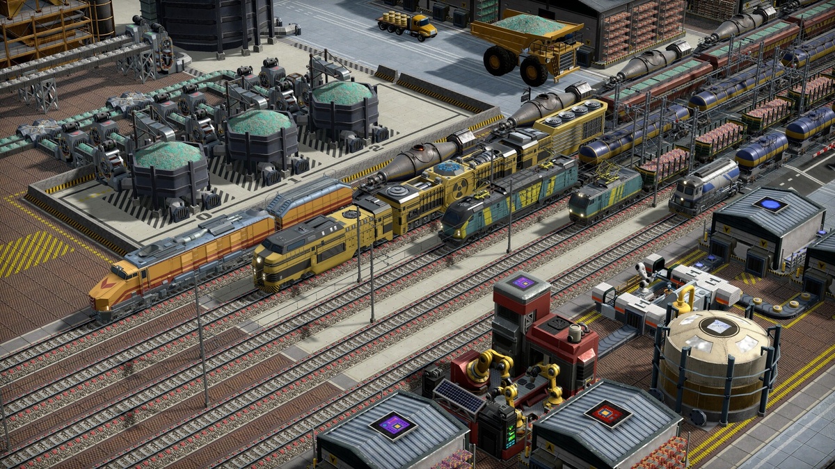 Дополнение "Trains expanded" для игры Captain of Industry!