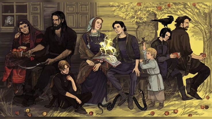 Чародеи Дикого двора. Автор иллюстрации - Лёлин узелок. 