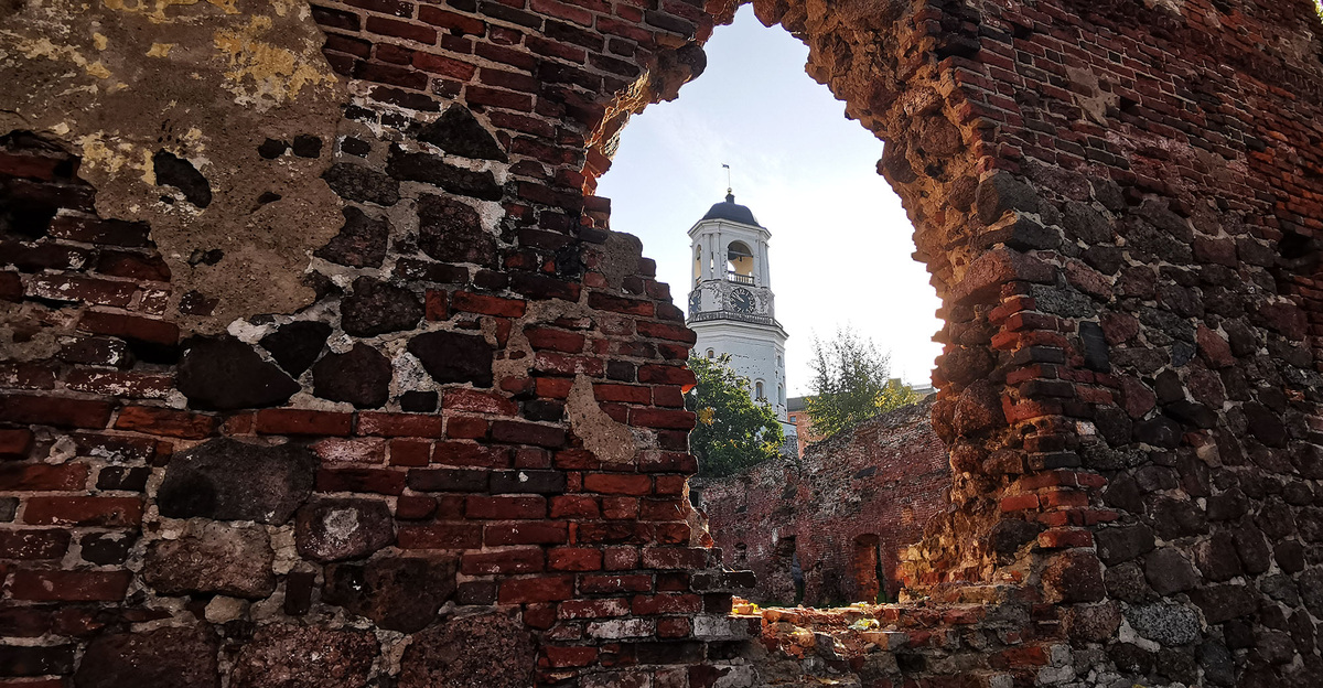 На улицах Выборга