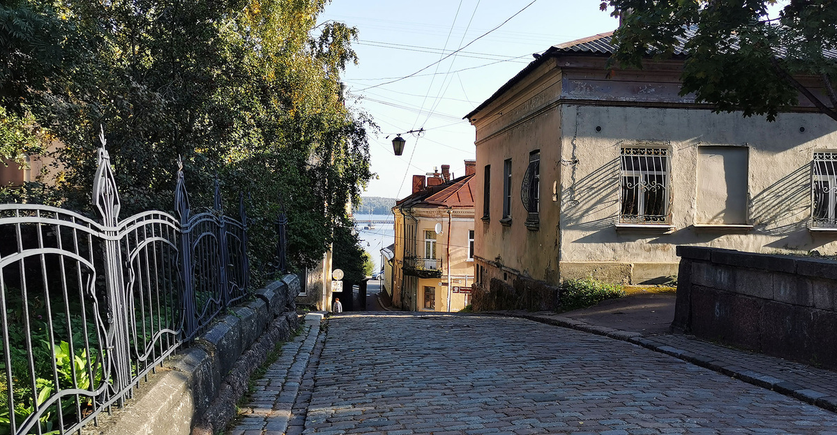 На улицах Выборга