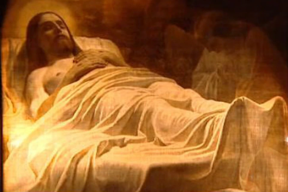 Карл Брюллов. Христос во гробе 1845-1846. Изображение из открытых источников.