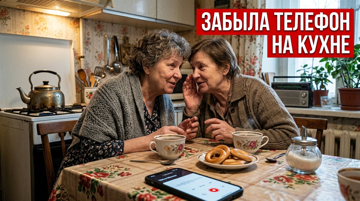 С виду — обычные душевные посиделки двух соседок за чашкой чая. Кто бы мог подумать, что всего одна случайно сделанная диктофонная запись сорвёт все маски и навсегда изменит жизнь нашей семьи.