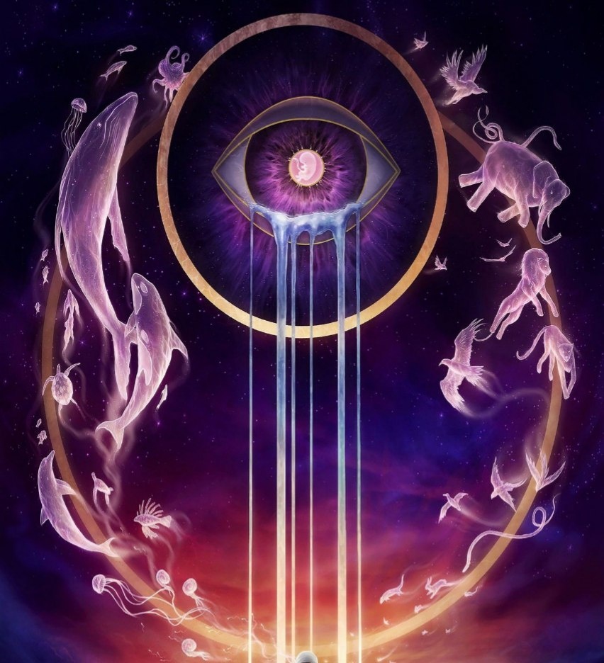  Она обнажена перед вечностью, и в этой наготе нет ни стыда, ни гордости - только прозрачная тишина.